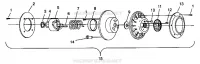 EMBRAYAGE DE TRANSMISSION ASSEMBLY 440 0942760 AND 440 SKS 0942560 (4925072507026A)