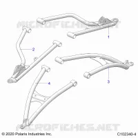 SUSPENSION AVANT A-ARMS