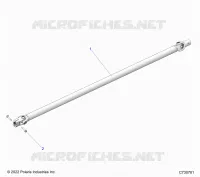 SYSTÃˆME DE TRANSMISSION, FRONT PROP SHAFT