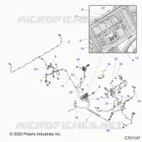 ELECTRICITE, WIRE HARNESS