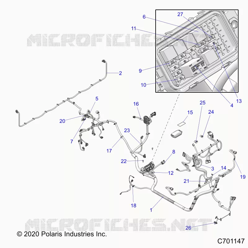 ELECTRICITE, WIRE HARNESS
