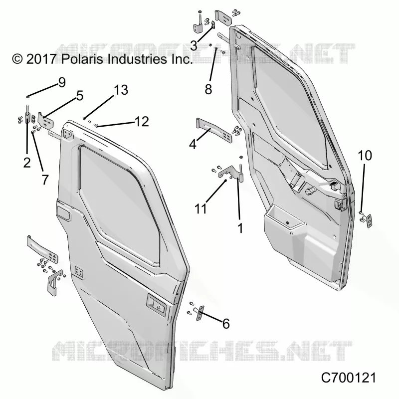 PORTES, FULL, MOUNTING