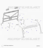 CHASSIS, CAB CADRE