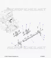 MOTEUR, MOUNTING & LONG BLOCK