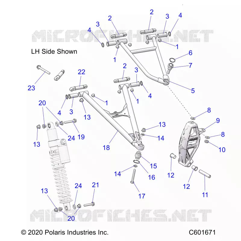TRIANGLES SUSPENSIONS AVANT 