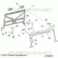 CHASSIS, CAB CADRE
