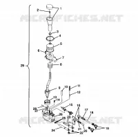 SELECTEUR DE VITESSE 2x4 400L W957540 (4930093009C002)