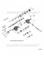 SYSTÈME DE TRANSMISSION, MAIN GEARCASE INTERNAL