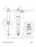 SUSPENSION, AMORTISSEUR IFS W/RESERVOIR