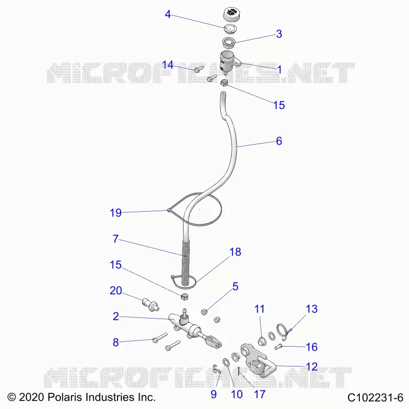 BRAKES, BRAKE PEDAL AND MAITRE CYLINDRE