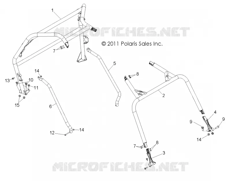 CHASSIS, CAB CADRE AND SIDE BARS