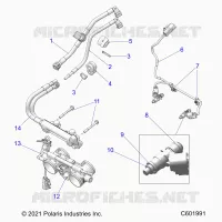 SYSTÃˆME D'ALIMENTATION, RAIL, LINES AND THROTTLE BODY