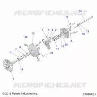 SYSTÃˆME DE TRANSMISSION, PRIMARY CLUTCH