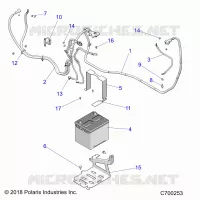 ELECTRICITE, BATTERY