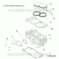 CYLINDRE AND PISTON