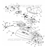 CAPOT 600 XCR 0951676 (4929132913A010)