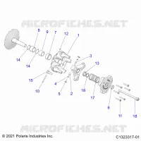SYSTÃˆME DE TRANSMISSION, PRIMARY CLUTCH