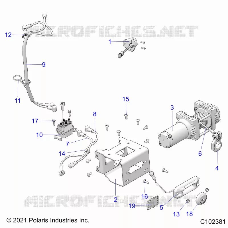 CHASSIS, TREUIL