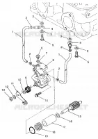 POMPE A HUILE 440 XC 0971760 (4937873787D001)