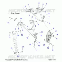 TRIANGLES SUSPENSIONS AVANT 