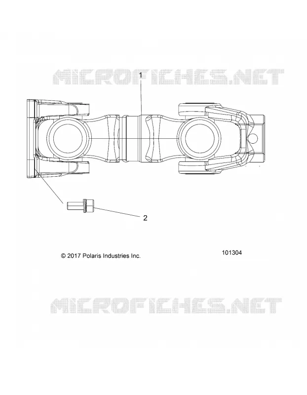 DRIVE TRAIN, ARBRE DE TRANSMISSION, REAR