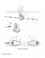 DRIVE LINE, PONT AND HALF SHAFT