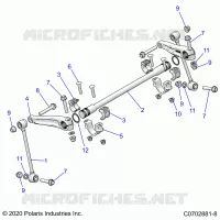 SUSPENSION, FRONT BARRE STABILISATRICE