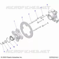 SUSPENSION, PORTE BAGAGES ARRIERE