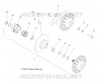 SYSTÈME DE TRANSMISSION, SECONDARY CLUTCH