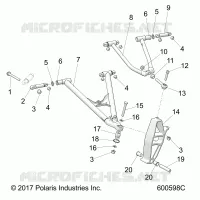 TRIANGLES SUSPENSIONS AVANT 