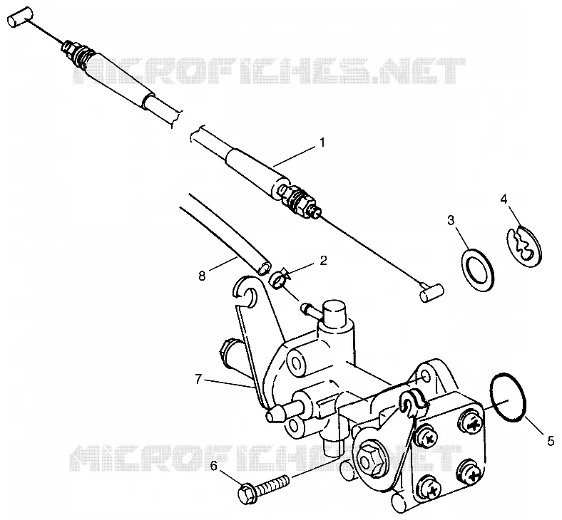 POMPE A HUILE SLT 700 B964166 and Intl. SLT 700 I964166 (4933923392C004)