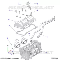 CORPS DE PAPILLON AND VALVE COVER