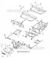 CHASSIS, CADRE AND FRONT BUMPER