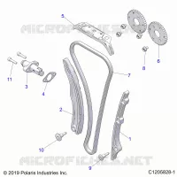 CHAINE DE DISTRIBUTION AND TENSIONER