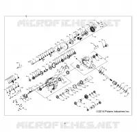SYSTÈME DE TRANSMISSION, PONT PRINCIPAL INTERNALS
