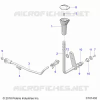 SYSTÃˆME DE TRANSMISSION, GEAR SELECTOR