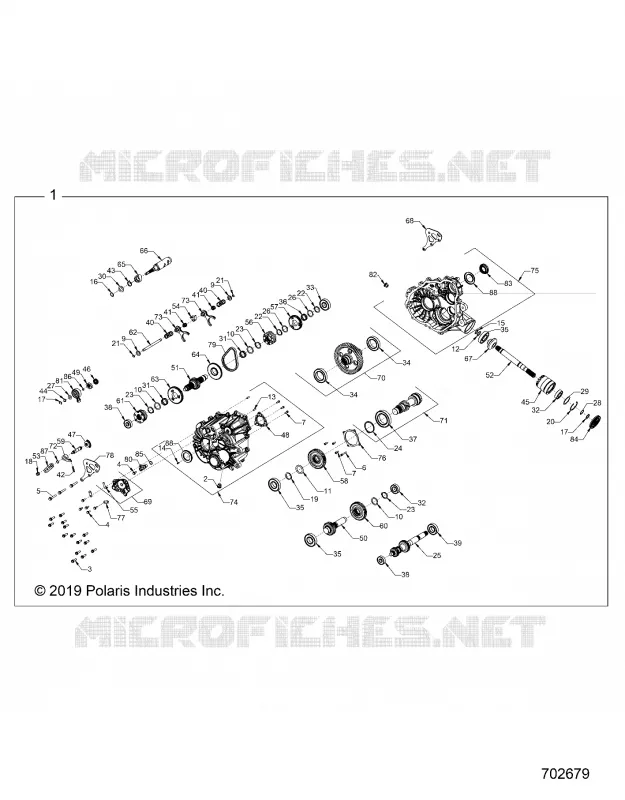 DRIVE TRAIN, PONT PRINCIPAL INTERNALS