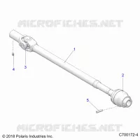 SYSTÃˆME DE TRANSMISSION, FRONT PROP SHAFT