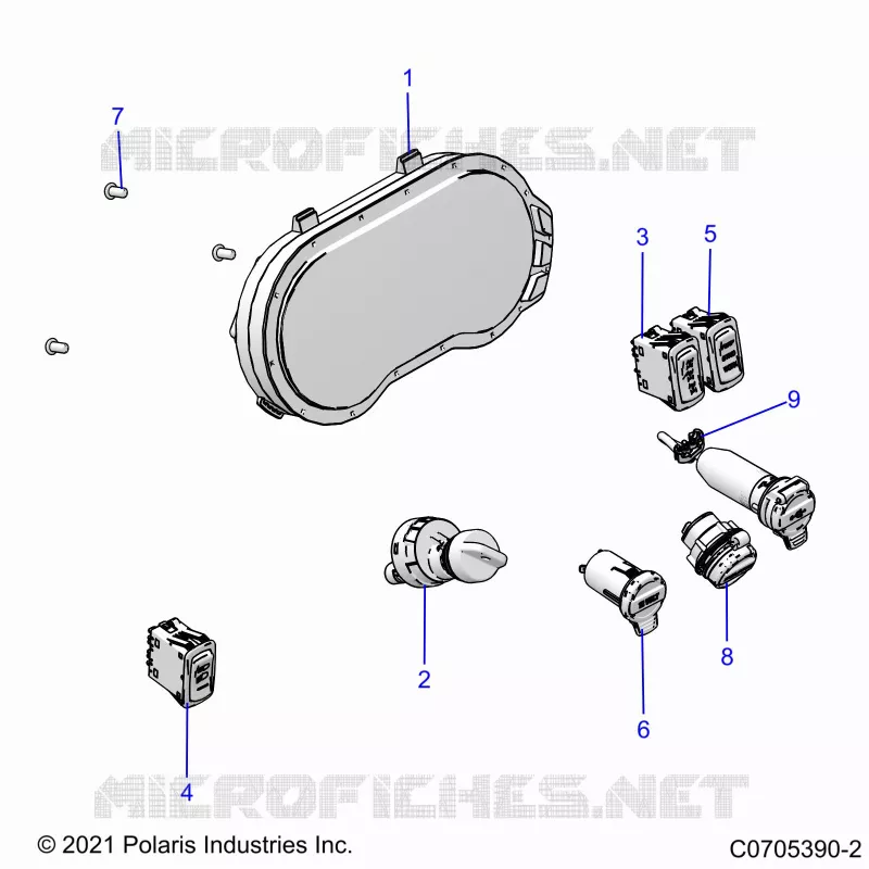ELECTRICITE, DASH INSTRUMENTS