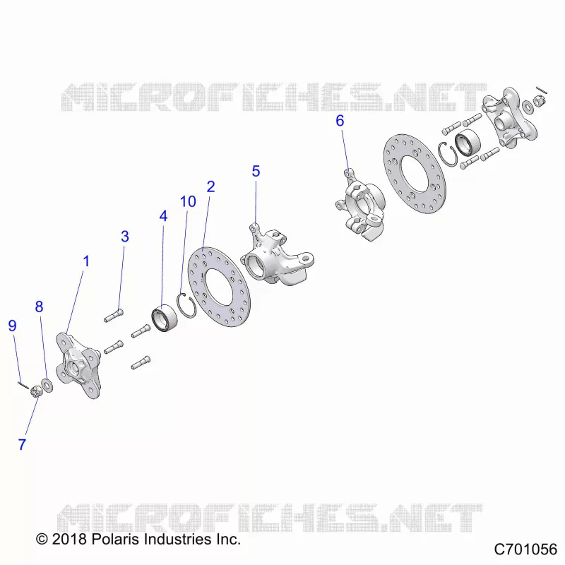 SUSPENSION AVANT CARRIER AND HUB