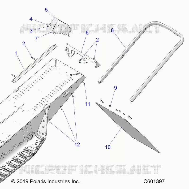 CHASSIS, REAR ASM.