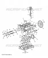CYLINDRE BLOCK AND RELATED PARTS