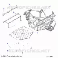 CHASSIS, MAIN CADRE