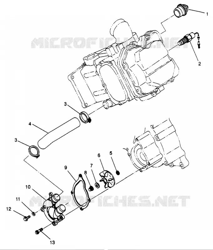 POMPE A EAU SPORTSMAN 500 W969244 (4936093609D005)