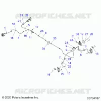 BRAKES, BRAKE LINES AND MAITRE CYLINDRE