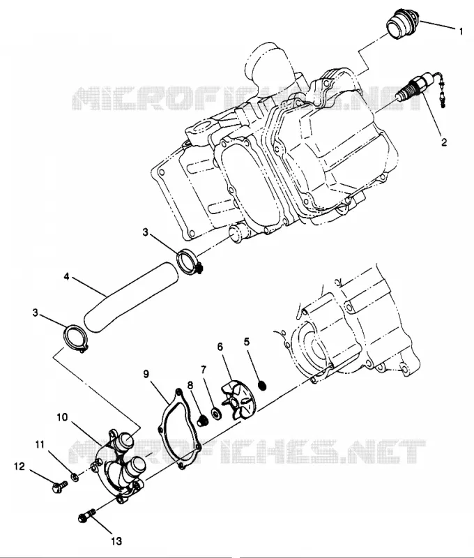 POMPE A EAU SPORTSMAN 500 W969244 (4936093609D005)