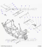 CHASSIS, MAIN CADRE