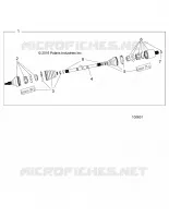 DRIVE TRAIN, TRANSMISSION ARRIERE SHAFT
