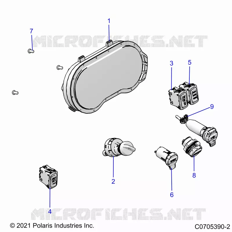 ELECTRICITE, DASH INSTRUMENTS