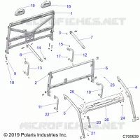 CHASSIS, CAB CADRE